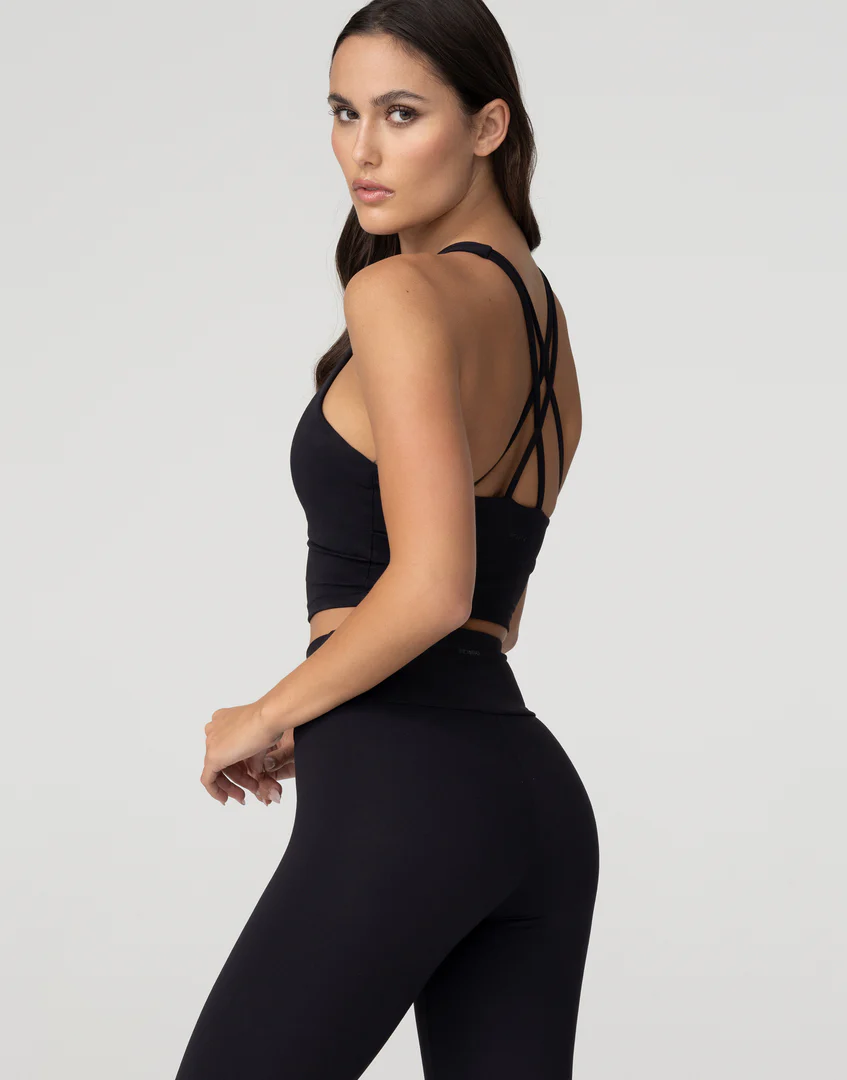 Crop top con dorso a vogatore FD827 - Image 3
