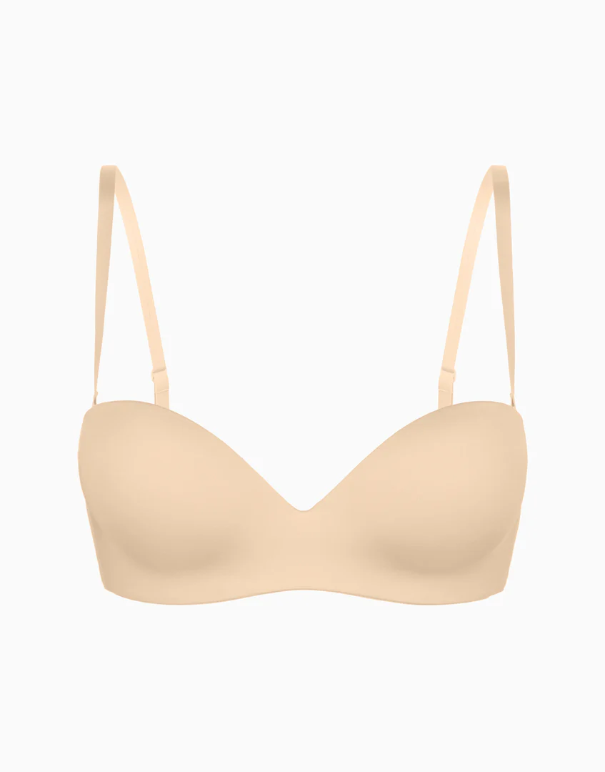 Reggiseno a balconcino Double Push-Up con coppe preformate senza ferretto Skin - Image 7