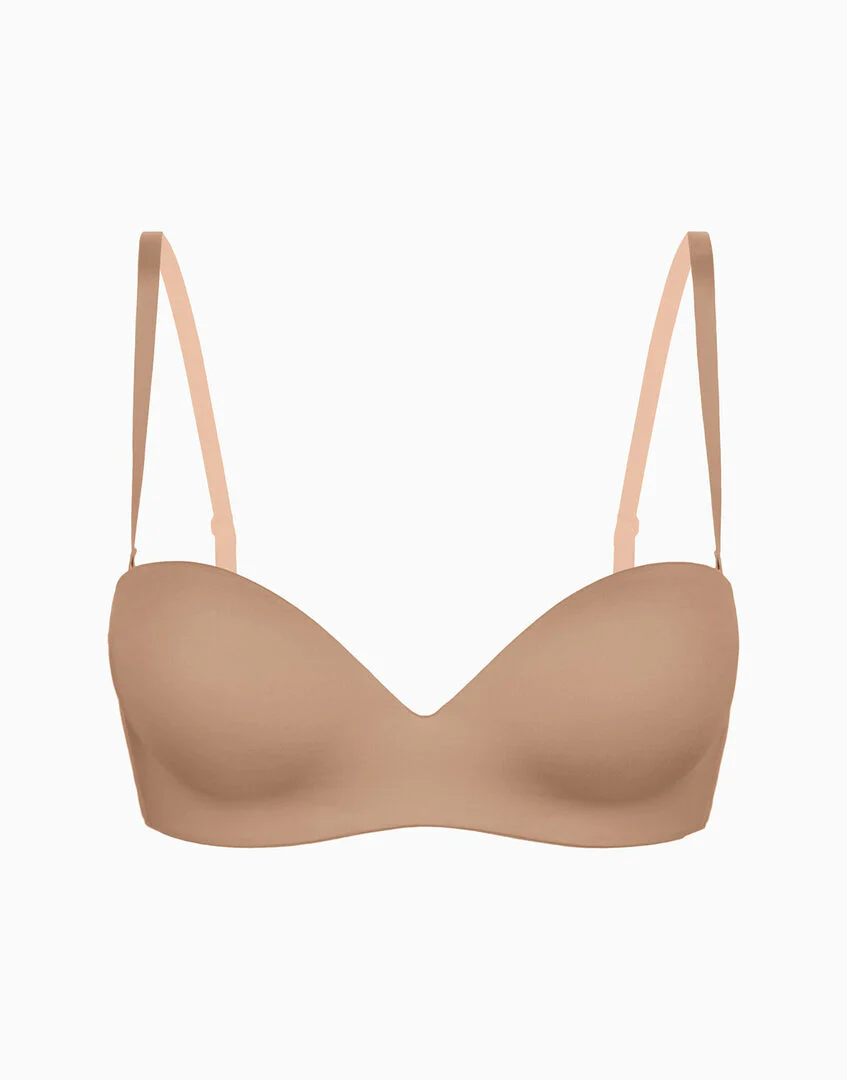 Reggiseno a balconcino Double Push-Up con coppe preformate senza ferretto Skin - Image 5