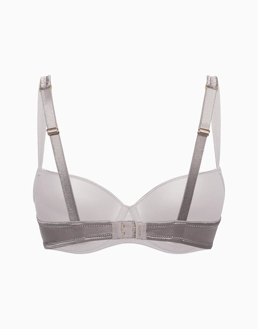Reggiseno Push-Up con coppe preformate in seta CD377 - Image 4