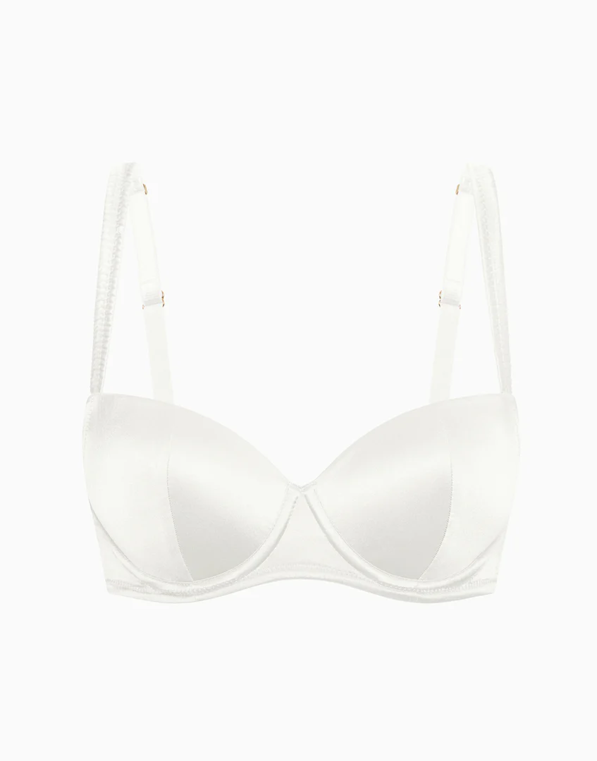 Reggiseno Push-Up con coppe preformate in seta CD377 - Image 5