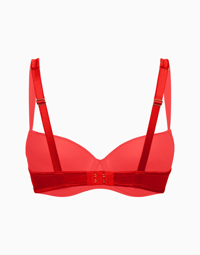 Reggiseno Push-Up con coppe preformate in seta CD377 - Image 6