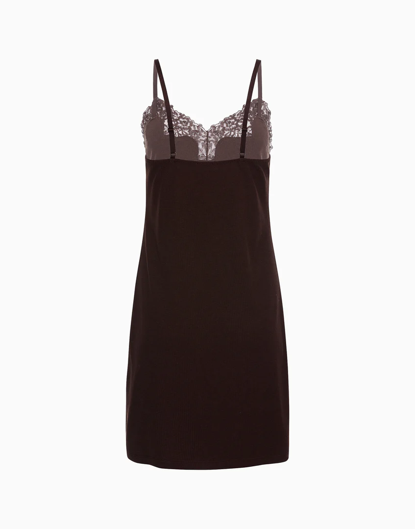 Sottoveste con spalline PD1185 - Image 4